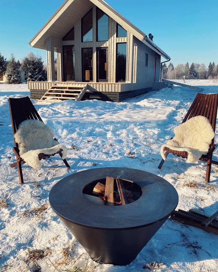 Коттедж 55 м² на участке 12 га