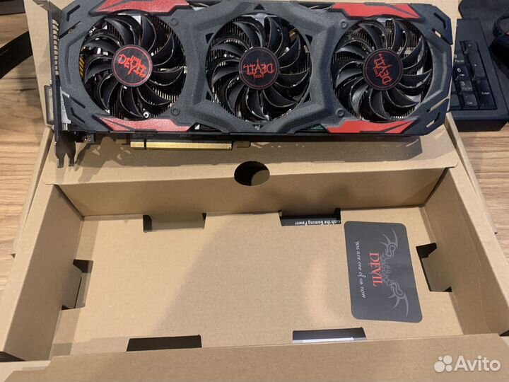 Видеокарта rx580 8gb