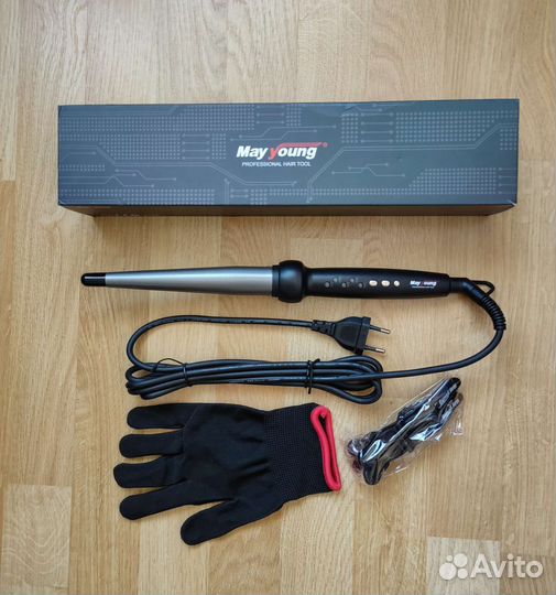 Новая коническая плойка для завивки волос керамика