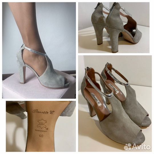 Туфли 41 Италия натуральная кожа Carlo Pazolini