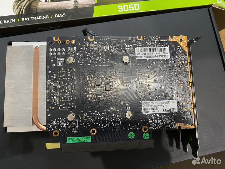 Видеокарта Kfa2 RTX3050