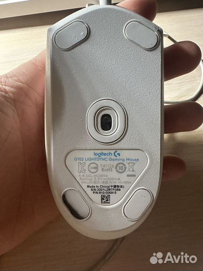 Игровая мышь logitech g102