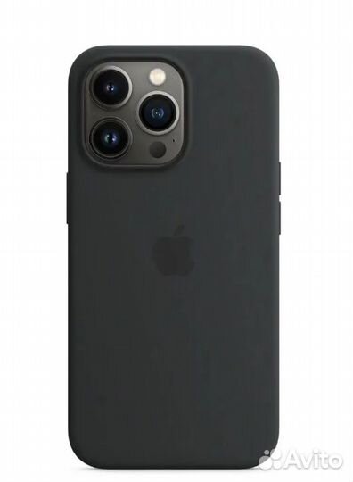 Чехол Apple Silicone Case iPhone 13 Pro черный