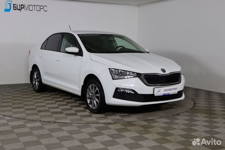 Skoda Rapid 1.6 AT, 2021, 60 228 км