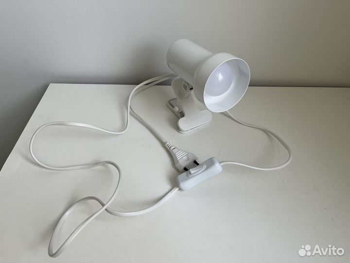 Лампа прищепка