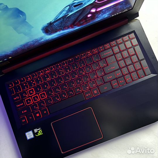 Игровой ноутбук Acer Nitro i5/GTX1050/8RAM/IPS