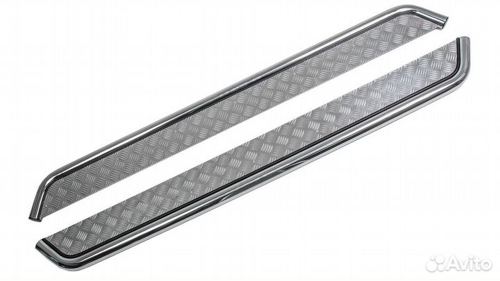 Пороги подножки нержавеющие Мазда сх5