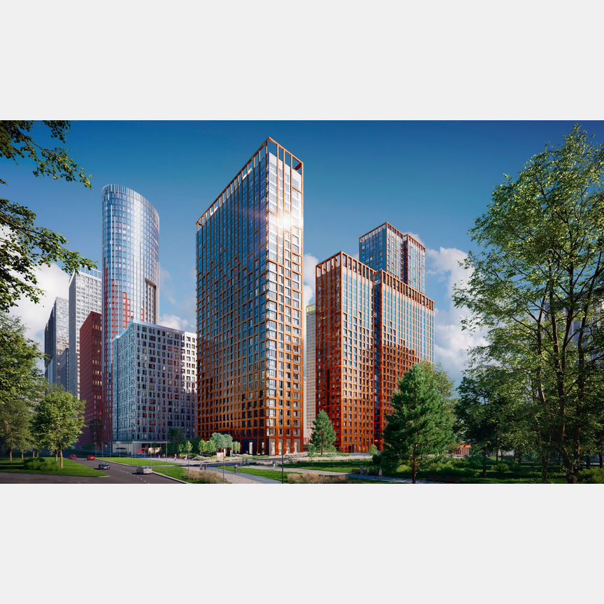 2-к. квартира, 63 м², 3/27 эт.