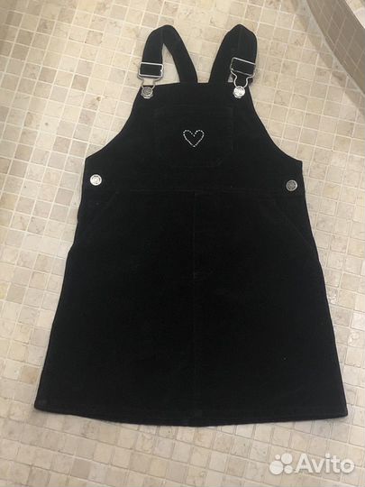 Бархатный сарафан Marks&Spencer