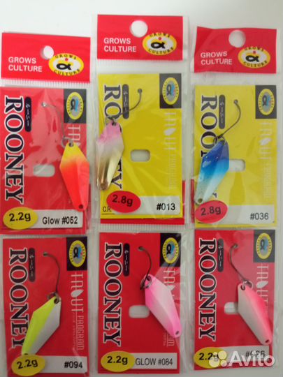 Форелевые блесны Dohna, Rooney