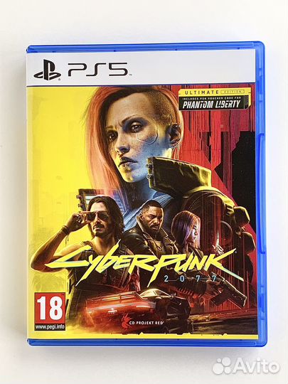 Cyberpunk 2077 PS5 диск (Без кода на дополнение)