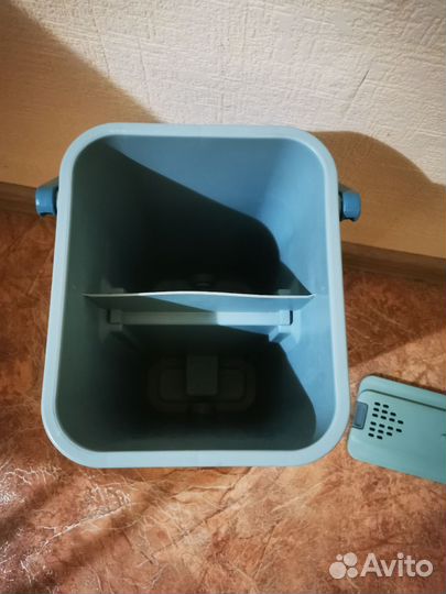 Швабра с ведром и отжимом бу