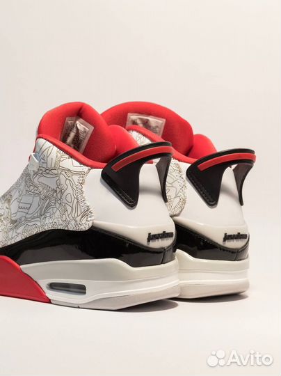 Кроссовки Nike Air Jordan Dub Zero Varsity Red