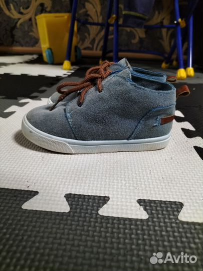 Ботинки кеды кроссовки замша