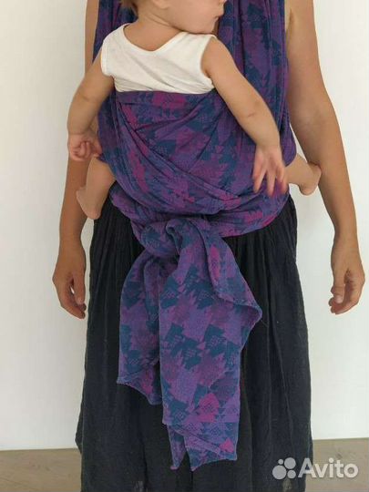 Слинг шарф Мокошь 9ка Нереиды Хризантемы