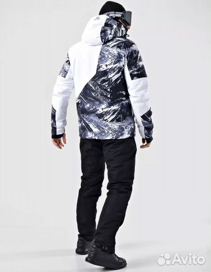 Мужской горнолыжный костюм куртка и штаны
