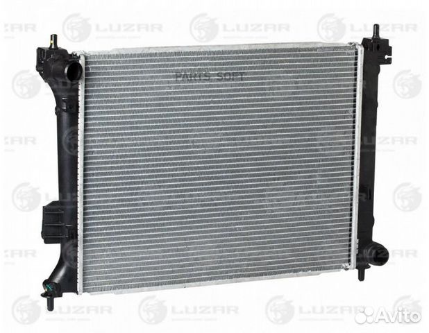 Luzar LRC 08J1 Радиатор hyundai i20 1.2-1.6 M/T 09
