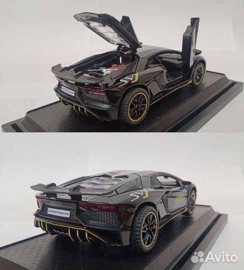 Новая металл модель Lamborgini LP780 1:32