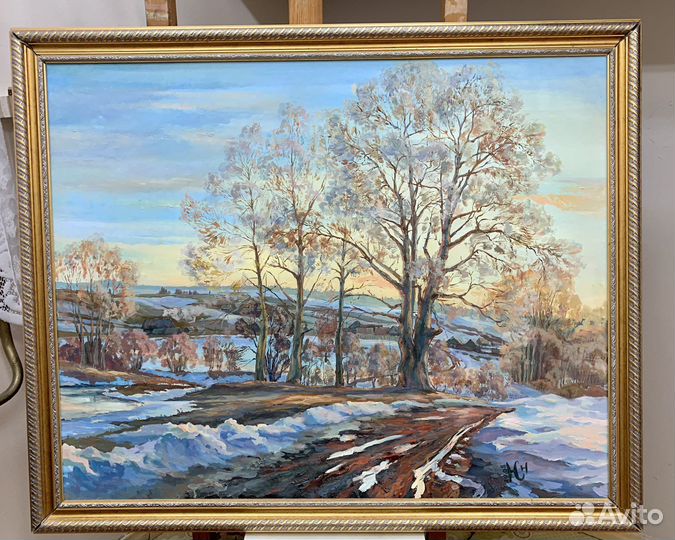 Картина живопись пейзаж маслом