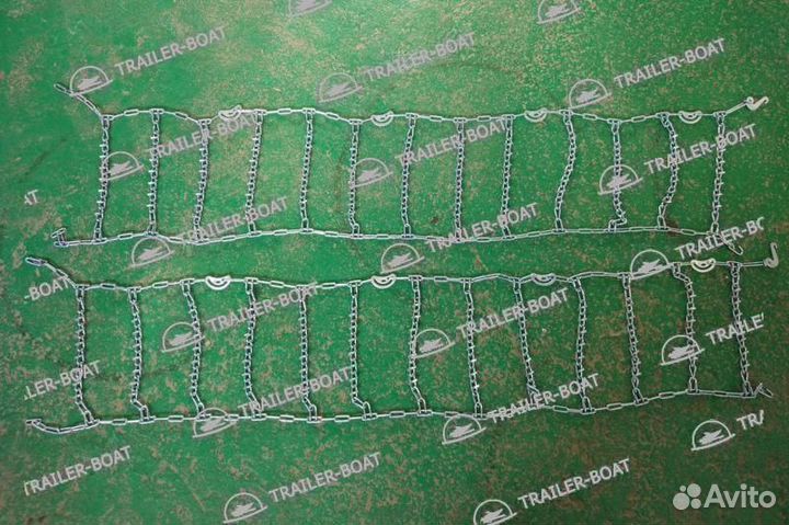 Цепи противоскольжения шипованные (6.70-13, 6.95-14175R14, 175/80R14, 175/60R14, 165R15, 175/75R15)