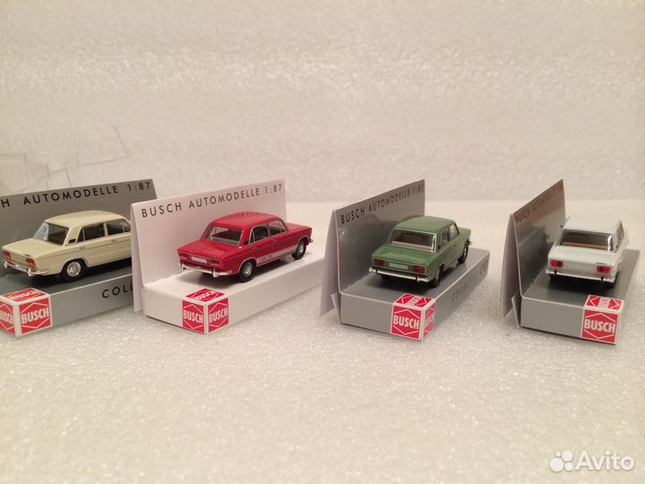 Качественные модели Ваз 2103/2106 Нива 1:87 от