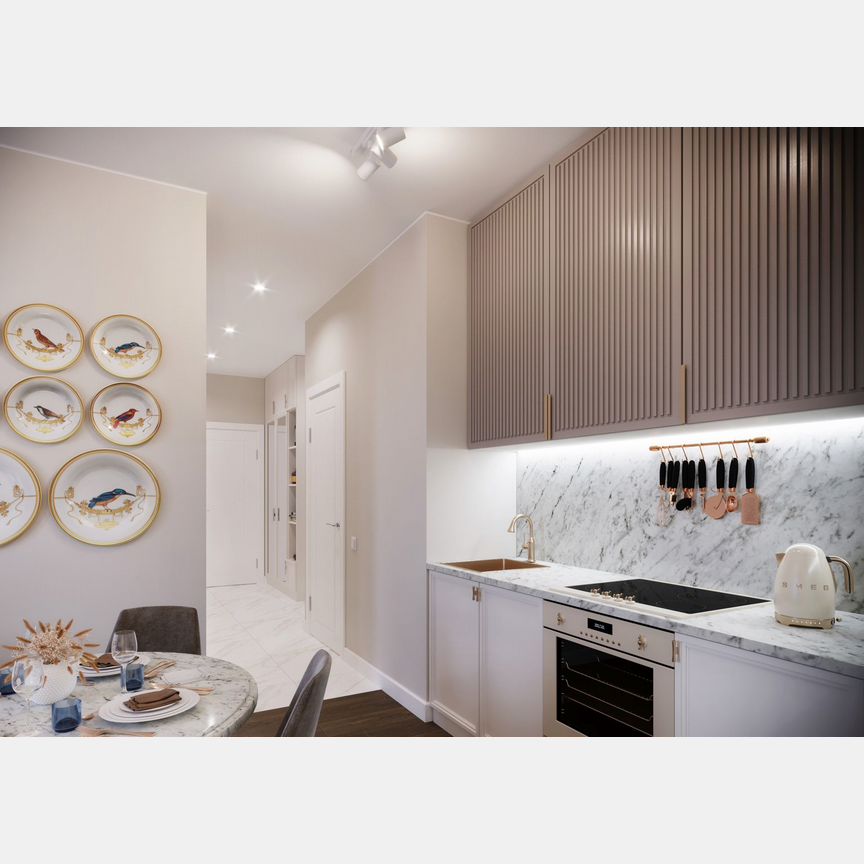 3-к. квартира, 85,1 м², 21/22 эт.