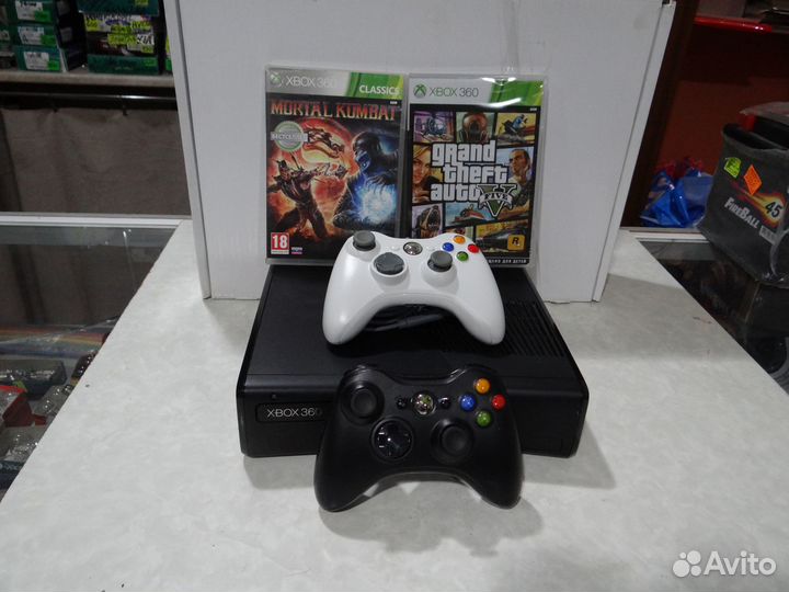 Xbox 360S 320GB freeboot 67 игр