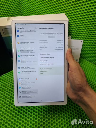 Samsung Tab A7 64gb достойный