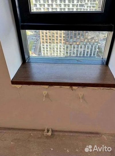 Подоконник из дерева