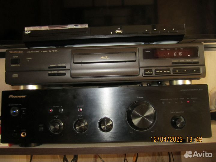 Technics compact disc plaer sl-pg 480a