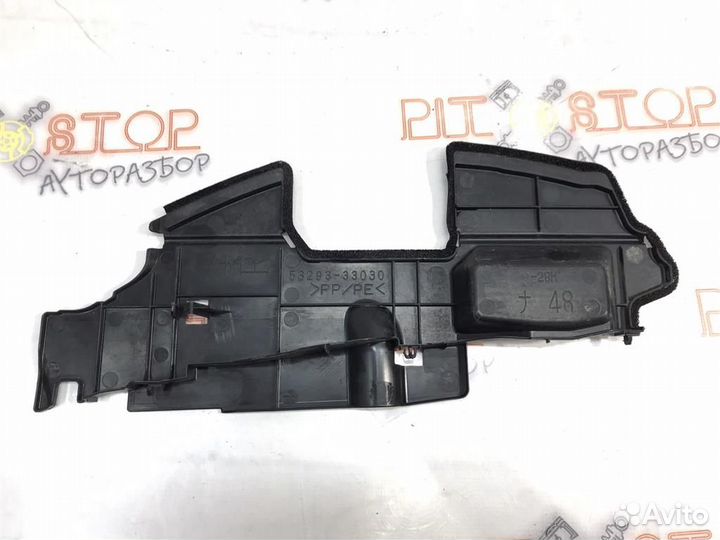 Защита радиатора правая Toyota Camry (ACV40,GSV40