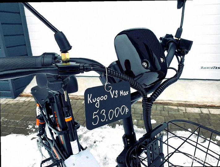 Электровелосипед Kugoo v3 max