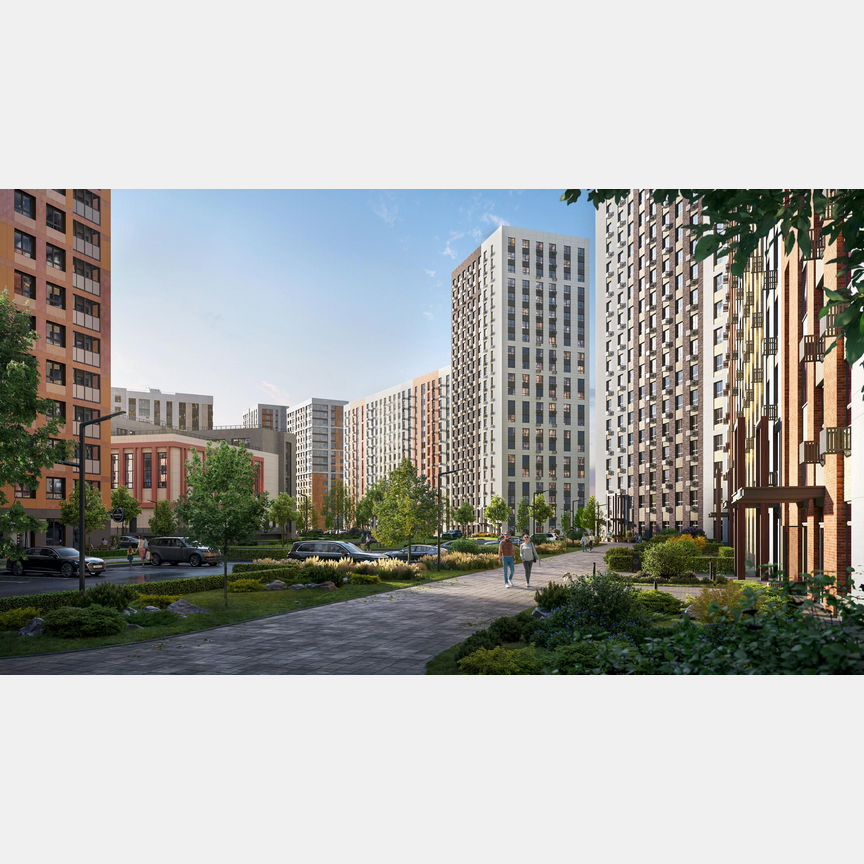 2-к. квартира, 61,1 м², 15/20 эт.
