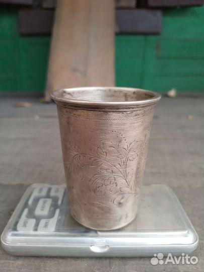 Серебряная стопка 1892-го года