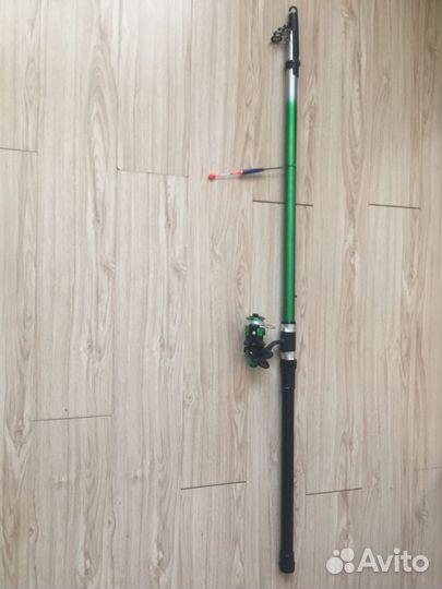 Удочка в сборе для рыбалки готовая