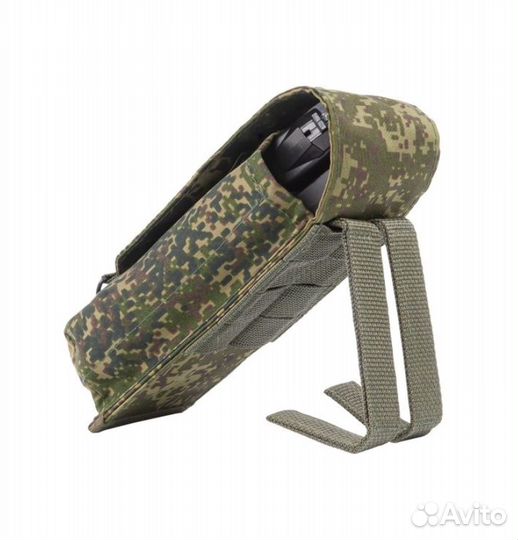 Подсумок тактический на 2 магазина ак закрытый 