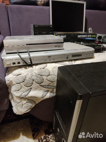 Компьютерные комплектующие, разное, комплектом все