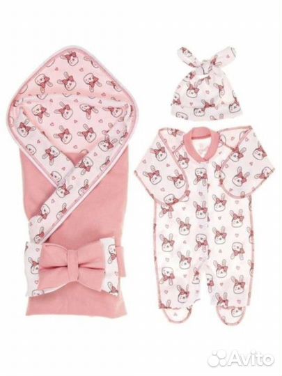 Конверт на выписку летний для девочки