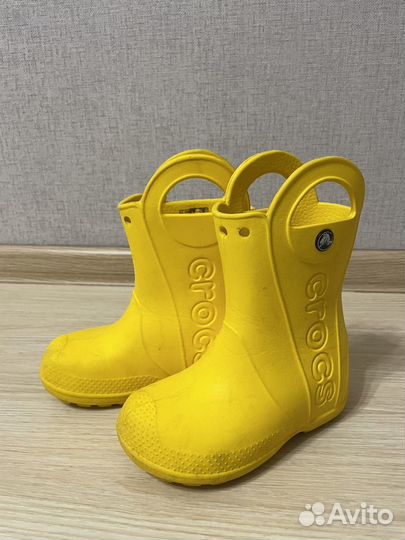 Резиновые сапоги crocs c10