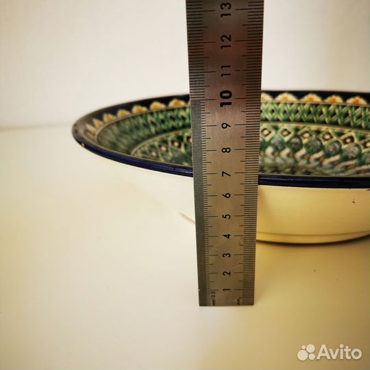 Ляган большой узбекский блюдо риштанское