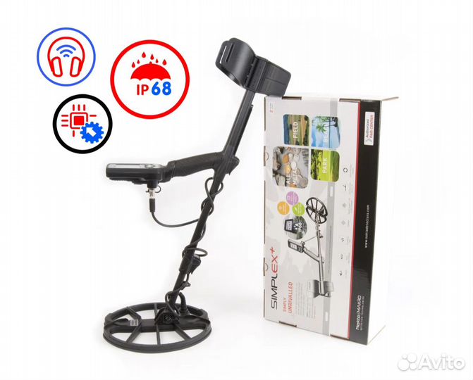 Металлоискатель NoktaMakro Simplex Plus /Рассрочка
