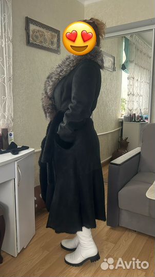 Натуральная зимняя дубленка