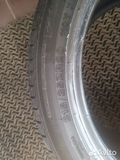 Kinforest KF-550 275/40 R20 и 315/35 R20