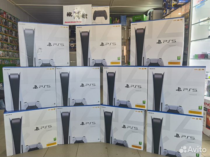 Sony playstation 5 с дисководом новая