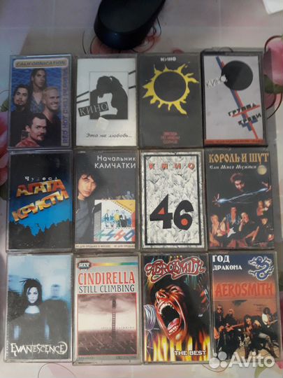 Аудиокассеты рок