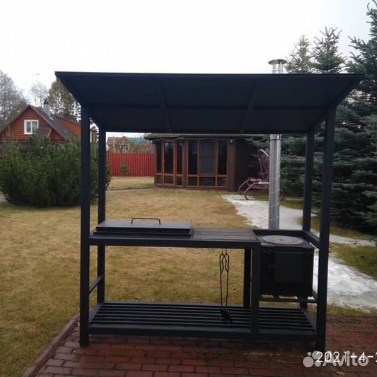 Мангал лофт