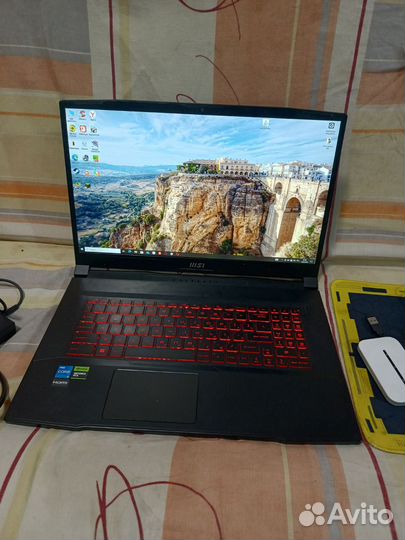 Игровой ноутбук msi katana