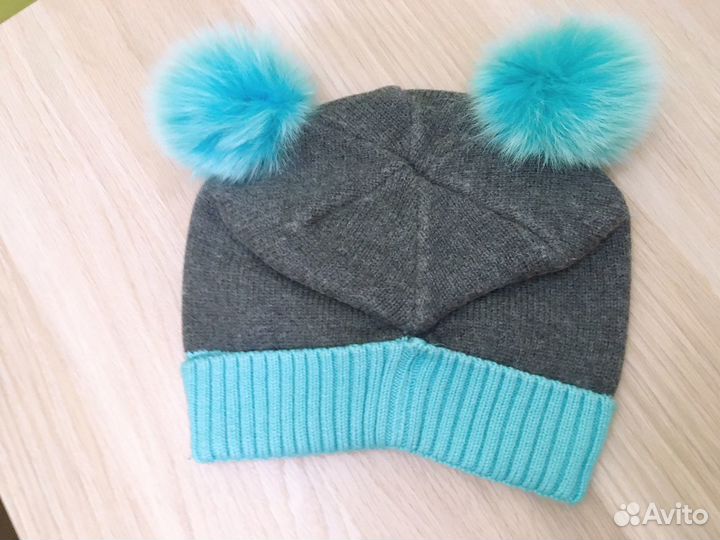 Шапка зимняя осеняя весенняя детская подростковая