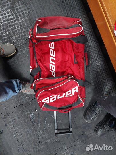 Хоккейный баул + детские коньки