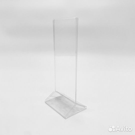 Тейбл тент двусторонний (менюхолдер) 1/3 А4 